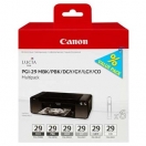 Canon originální ink PGI-29 MBK/PBK/DGY/GY/LGY/CO, 4868B018, black/grey