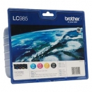 Cartridge Brother LC-985VALBP - CMYK, barevná inkoustová náplň do tiskárny