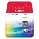 Cartridge Canon CLI36 Twin - color, barevná inkoustová náplň do tiskárny