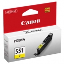 Cartridge Canon CLI551Y - yellow, žlutá inkoustová náplň do tiskárny