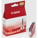 Cartridge Canon CLI8R - red, červená inkoustová náplň do tiskárny