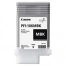 Cartridge Canon PFI106MBk - matte black, matně černá inkoustová náplň do tiskárny