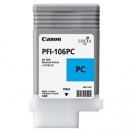 Cartridge Canon PFI106PC - photo cyan, photo azurová inkoustová náplň do tiskárny