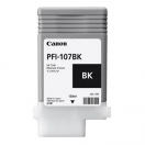 Cartridge Canon PFI107BK, black, černá inkoustová náplň
