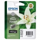 Cartridge Epson C13T059740 - light black, světle černá inkoustová náplň do tiskárny