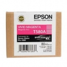 Cartridge Epson C13T580A00 - vivid magenta, intenzivní purpurová inkoustová náplň do tiskárny