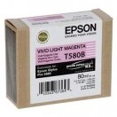 Cartridge Epson C13T580B00 - light vivid magenta, světlá intenzivní purpurová inkoustová náplň do tiskárny