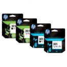 Cartridge HP CH561EE, č. 301 - black, černá inkoustová náplň do tiskárny