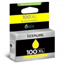 Cartridge Lexmark 14N1071E, #100XL - yellow, žlutá inkoustová náplň do tiskárny