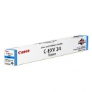 Toner Canon CEXV34 cyan - azurová laserová náplň do tiskárny