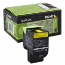 Toner Lexmark 70C2HY0 - yellow, žlutá tonerová náplň do laserové tiskárny