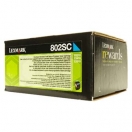 Toner Lexmark 80C2SC0 - cyan, azurová tonerová náplň do laserové tiskárny