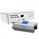 Toner Toshiba TFC26SK - black, černá tonerová náplň do laserové tiskárny